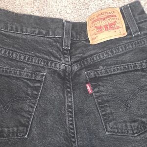 Levi's Relaxed Fit Tapered Leg Jeans - Black